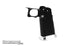 Gunsmith Bros Aluminum Grip for Hi-CAPA Type 01 Limcat - Black Gunsmith Bros - Airsoft 