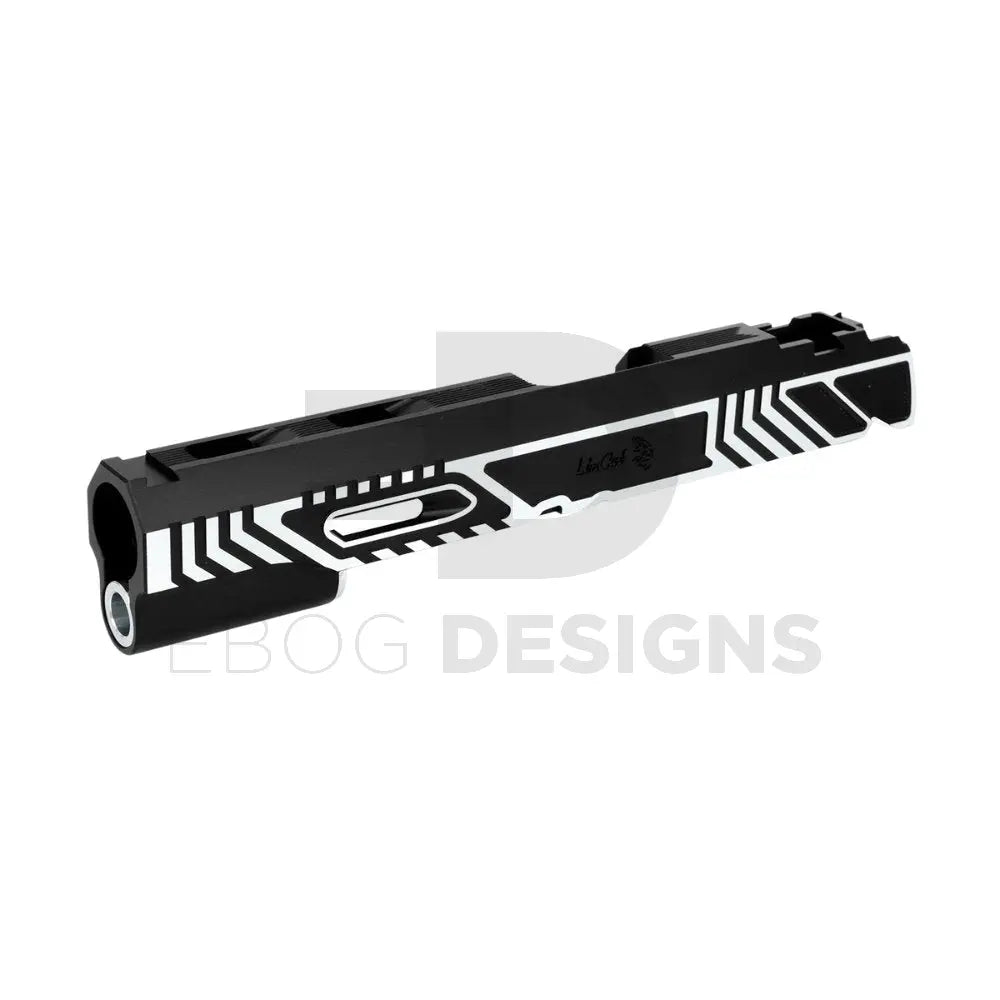 Gunsmith Bros LimCat WildCat Slide for Hi-CAPA - Black / Silver Gunsmith Bros - Airsoft 