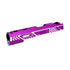 Gunsmith Bros LimCat WildCat Slide for Hi-CAPA - Purple / Silver Gunsmith Bros - Airsoft 