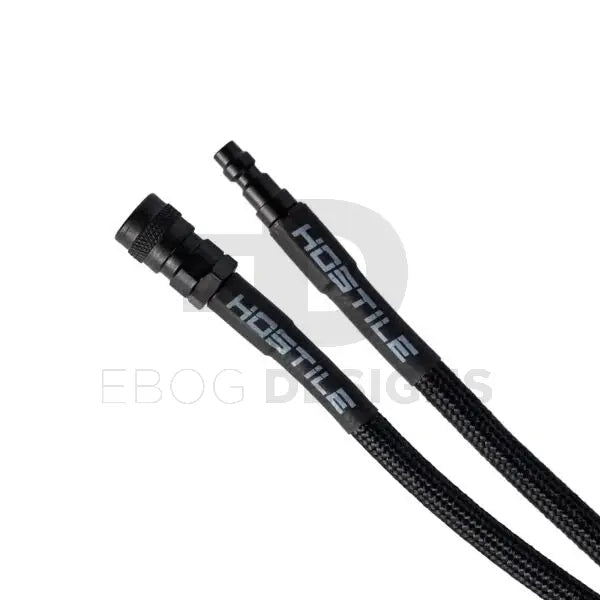 HK Army Hostile AWS Flex Remote Line 42" Hose - Black Ebog Designs - Airsoft 