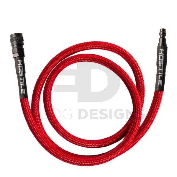 HK Army Hostile AWS Flex Remote Line 42" Hose - Red Ebog Designs - Airsoft 