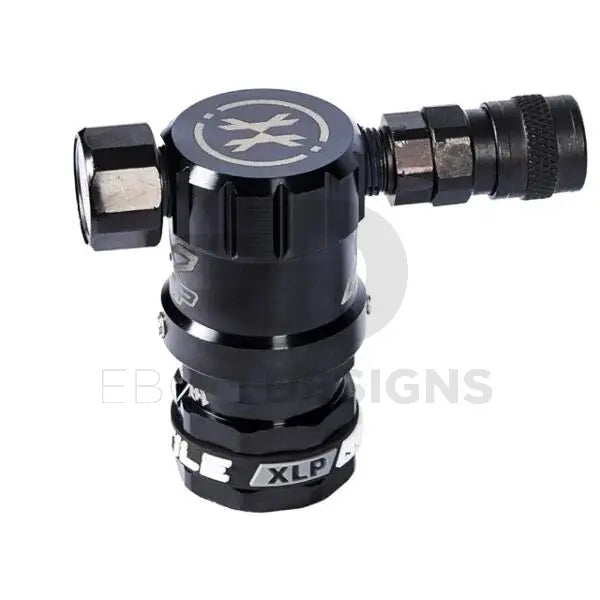 HK Army Hostile XLP Regulator - Side Port - Black Ebog Designs - Airsoft 