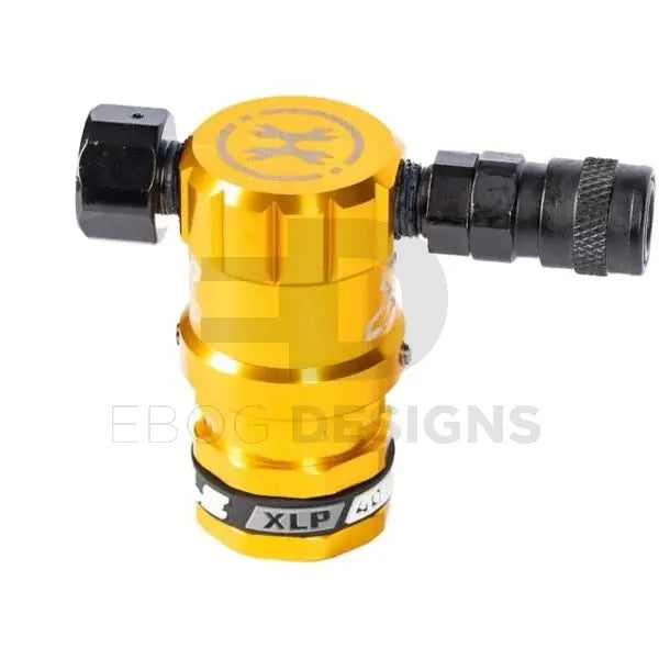 HK Army Hostile XLP Regulator - Side Port - Gold Ebog Designs - Airsoft 