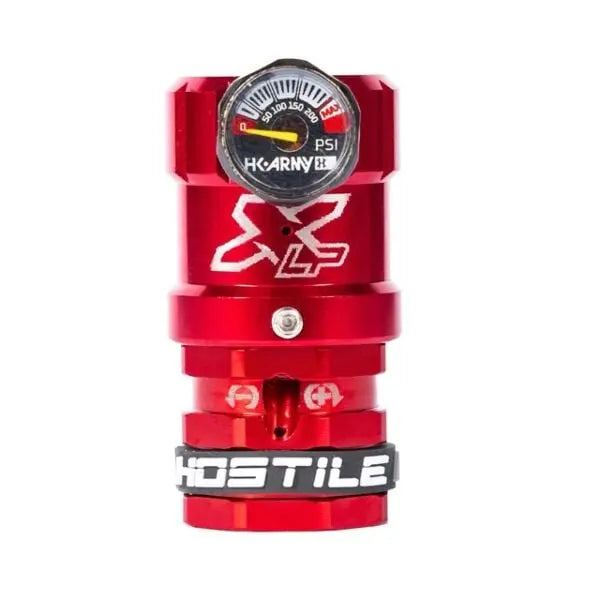 HK Army Hostile XLP Regulator - Side Port - Red Ebog Designs - Airsoft 