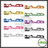 LA Capa Customs 5.1 “Hyper” Aluminum Slide - Red Ebog Designs - Airsoft 