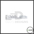 LA Capa Customs 5.1 “Venom” Aluminum Slide - Silver Ebog Designs - Airsoft 