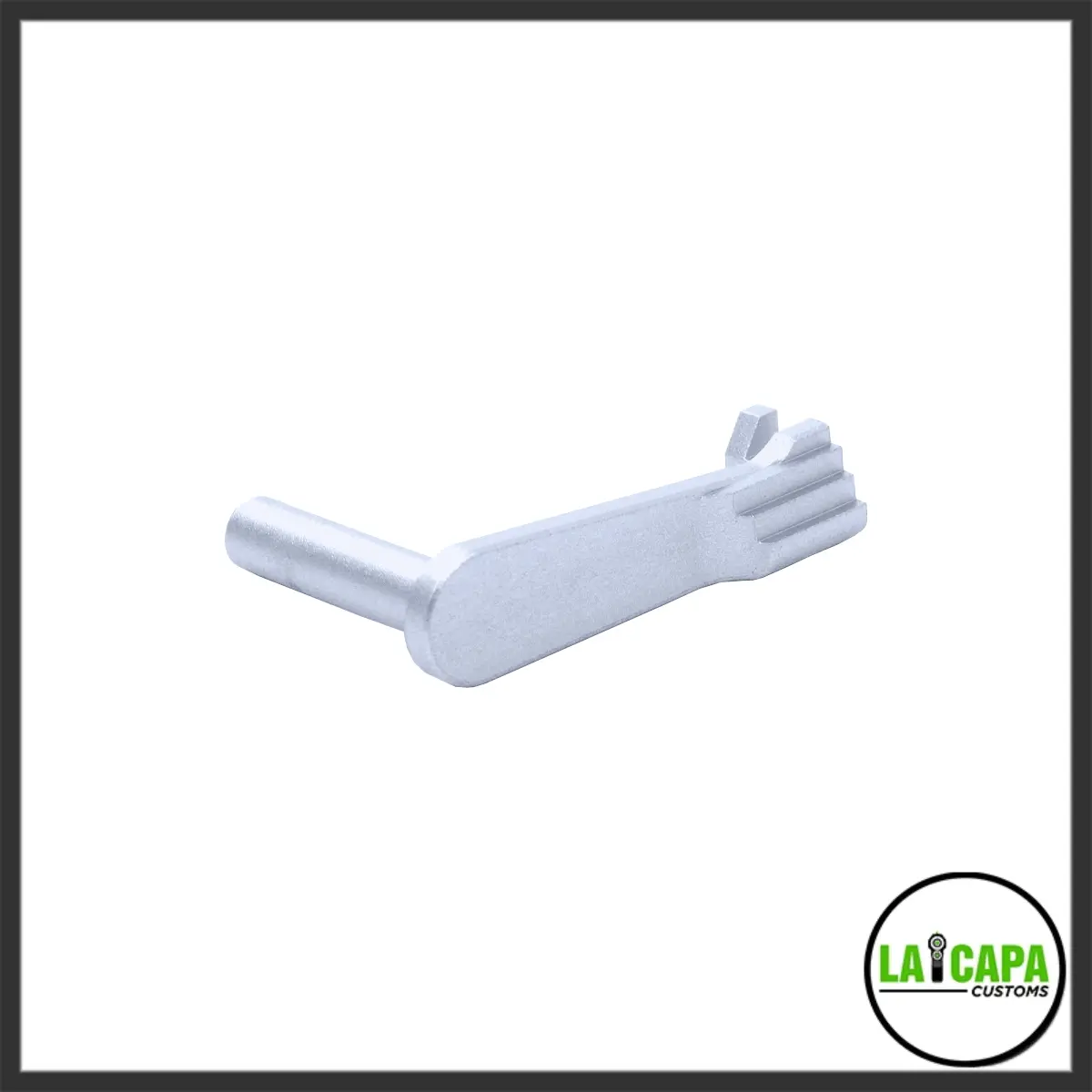 LA Capa Customs Aluminum Slide Stop for Hi Capa - Silver lacapacustoms - Airsoft 