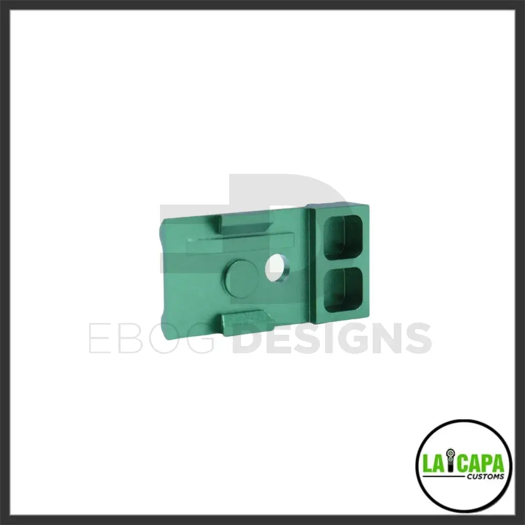 LA Capa Customs Lightweight 5.1 Fiber Optic Rear Sight for Hi Capa - Grey lacapacustoms - Airsoft 