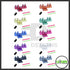 LA Capa Customs “S1” Fiber Optic Front Sight for Hi Capa - Rainbow lacapacustoms - Airsoft 