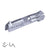 LA Capa Customs x SpeedQB 4.3 “COBRA” Aluminum Slide - Silver Ebog Designs - Airsoft 