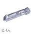 LA Capa Customs x SpeedQB 4.3 “COBRA” Aluminum Slide - Silver Ebog Designs - Airsoft 