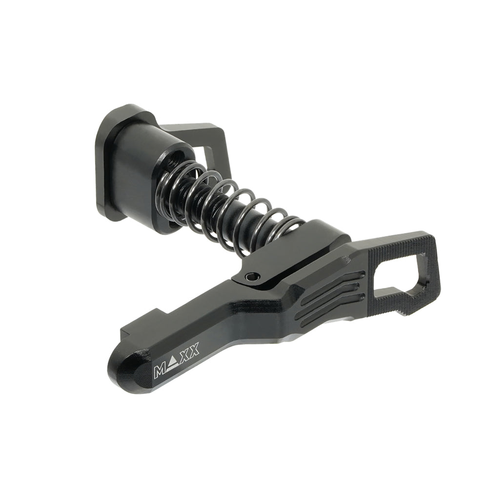 Maxx Model - CNC Aluminium Advanced Magazine Release (Style B) (Black) (MTW M4)