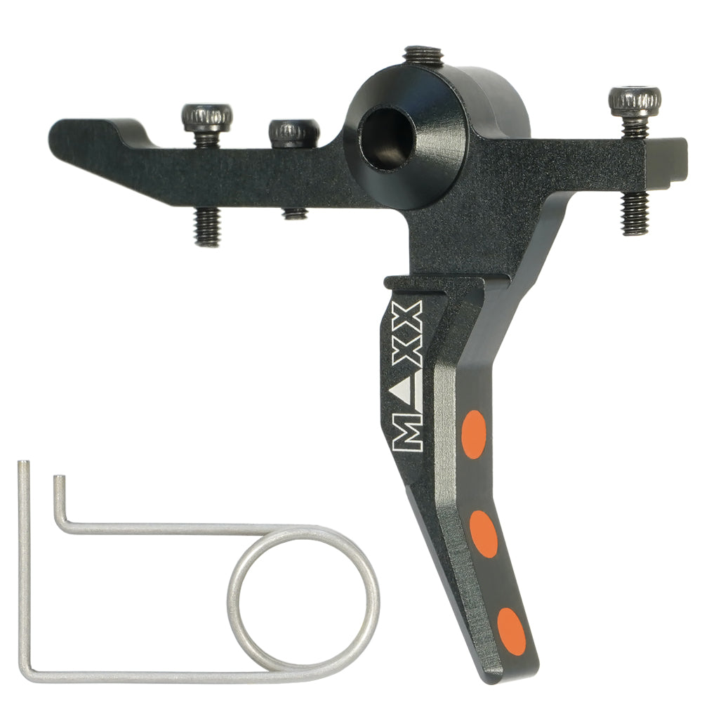 Maxx Model - CNC Aluminium Advanced Speed Trigger (Style C) (Black) (MTW)