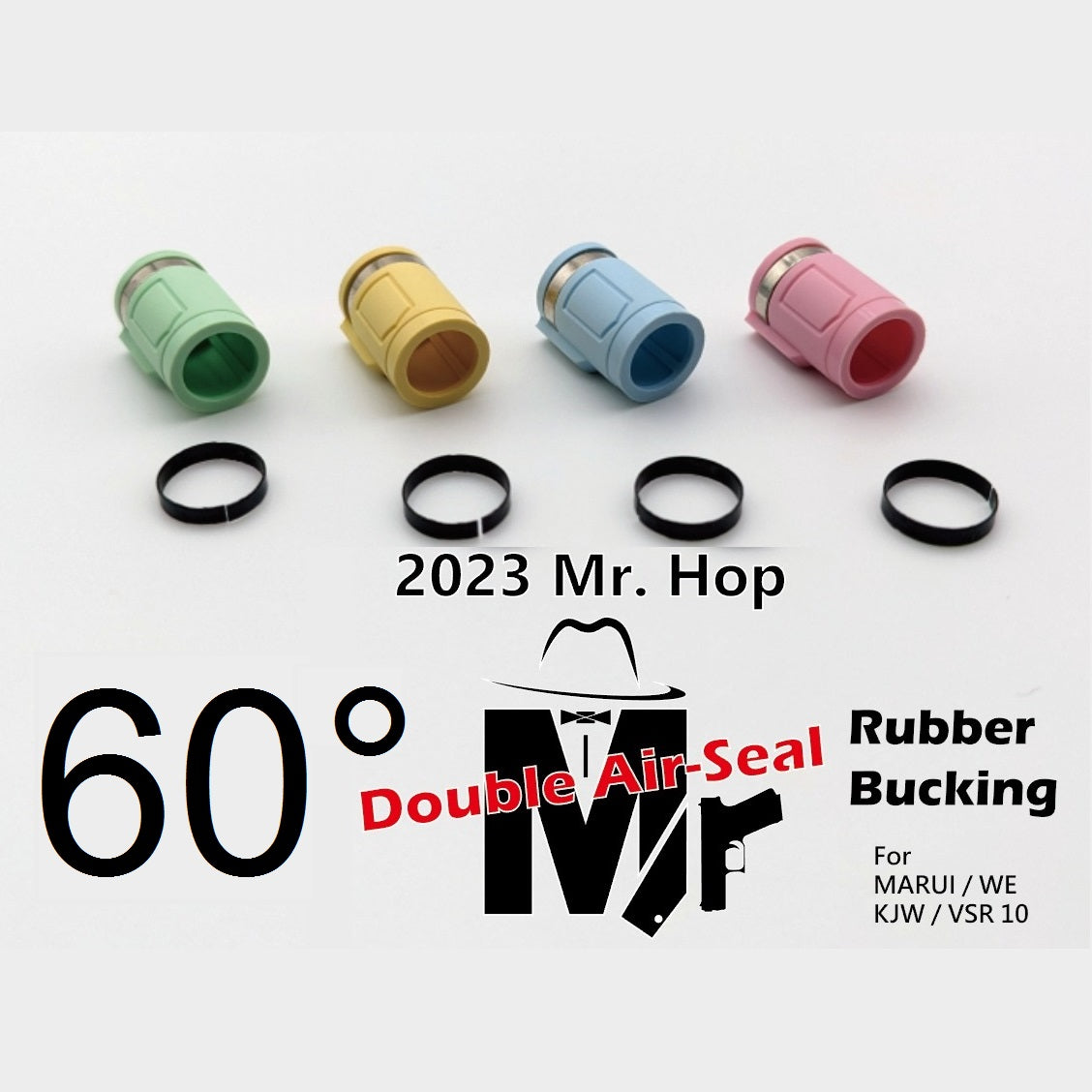 Maple Leaf 2023 60 MR Hop-Up Rubber Yellow
