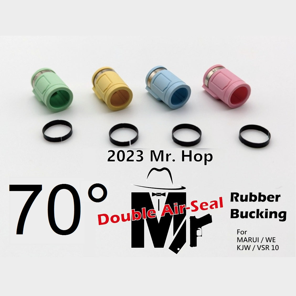 Maple Leaf 2023 70 MR Hop-Up Rubber Blue