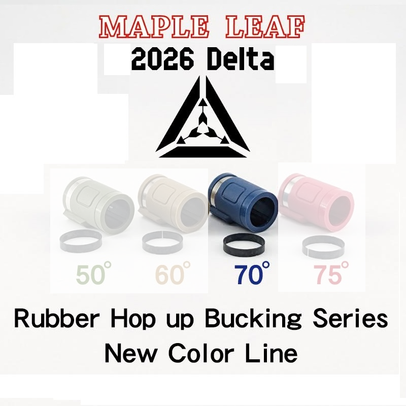 Maple Leaf 2026 70 Delta Hop-Up Rubber Blue