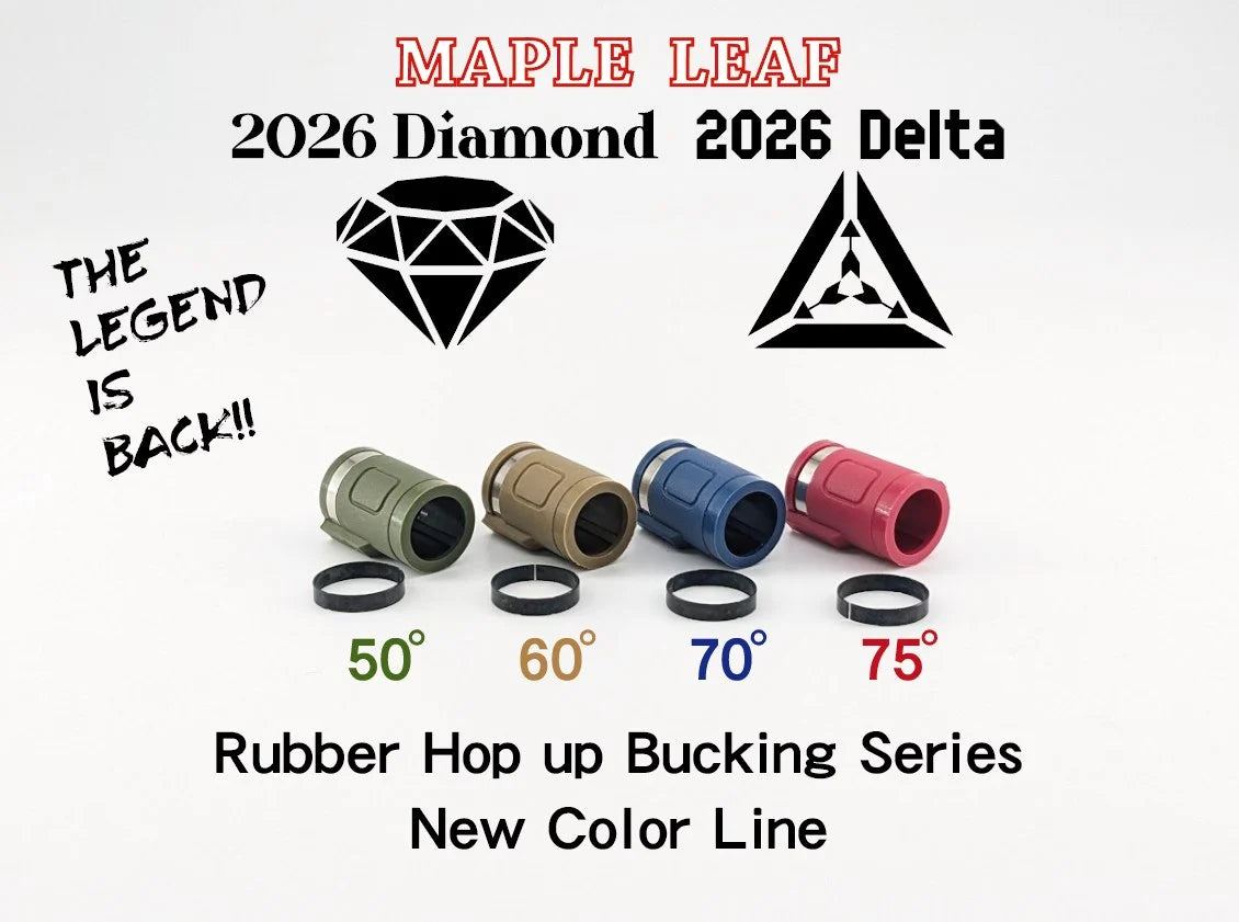 Maple Leaf - 2026 60° Delta Hop-Up Rubber (VSR & GBB)