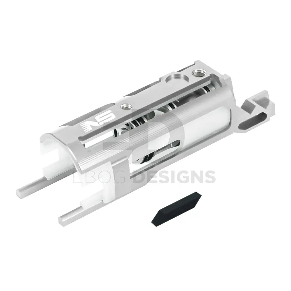 NexxSpeed CNC 7075 aluminium blowback unit for Tokyo Marui Hi-Capa 4.3, 5.1 and Gold Match, silver