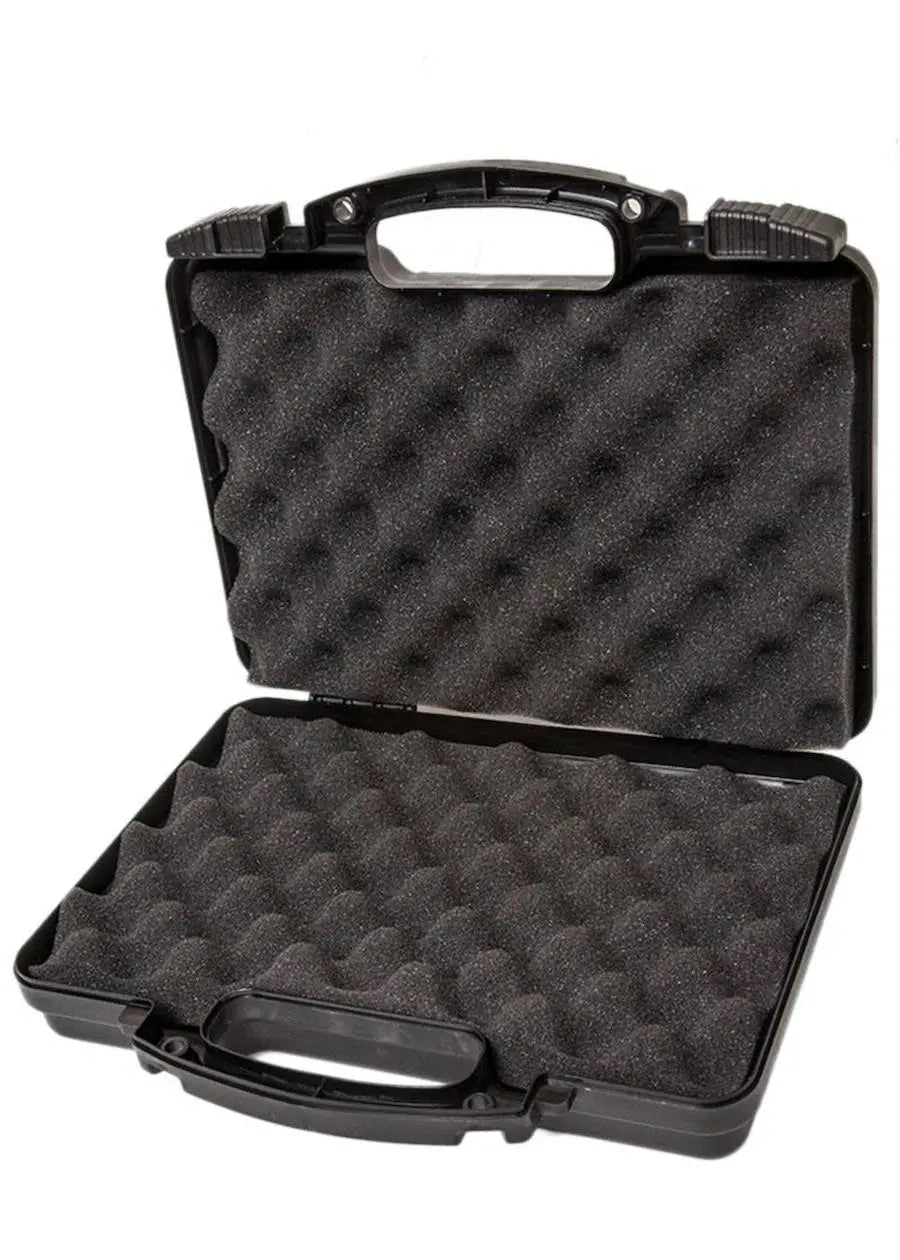 NUPROL Small Pistol Hard Case 31cm x 21cm - EggShell Foam - Black Ebog Designs - Airsoft 
