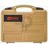 NUPROL Small Pistol Hard Case 31cm x 21cm - EggShell Foam - Tan Ebog Designs - Airsoft 
