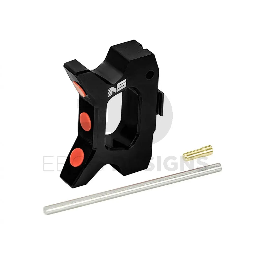 NexxSpeed Aluminium Speed Trigger (Style A) - Black NexxSpeed - Airsoft 
