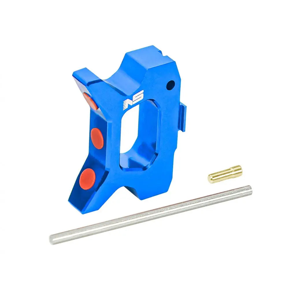 NexxSpeed Aluminium Speed Trigger (Style A) - Blue NexxSpeed - Airsoft 