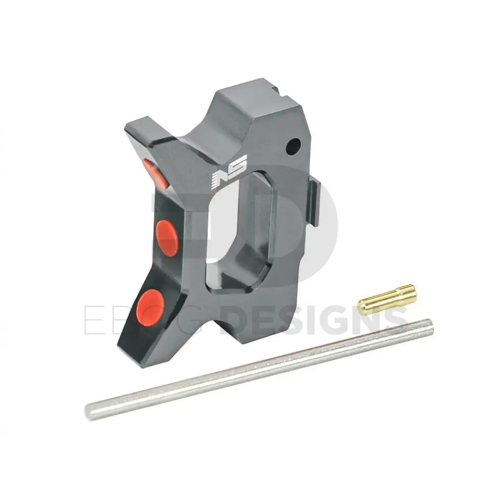 NexxSpeed Aluminium Speed Trigger (Style A) - Grey NexxSpeed - Airsoft 