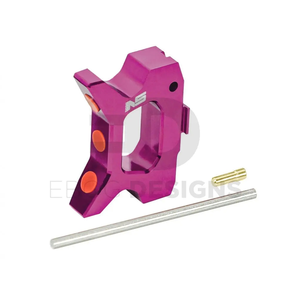 NexxSpeed Aluminium Speed Trigger (Style A) - Purple NexxSpeed - Airsoft 