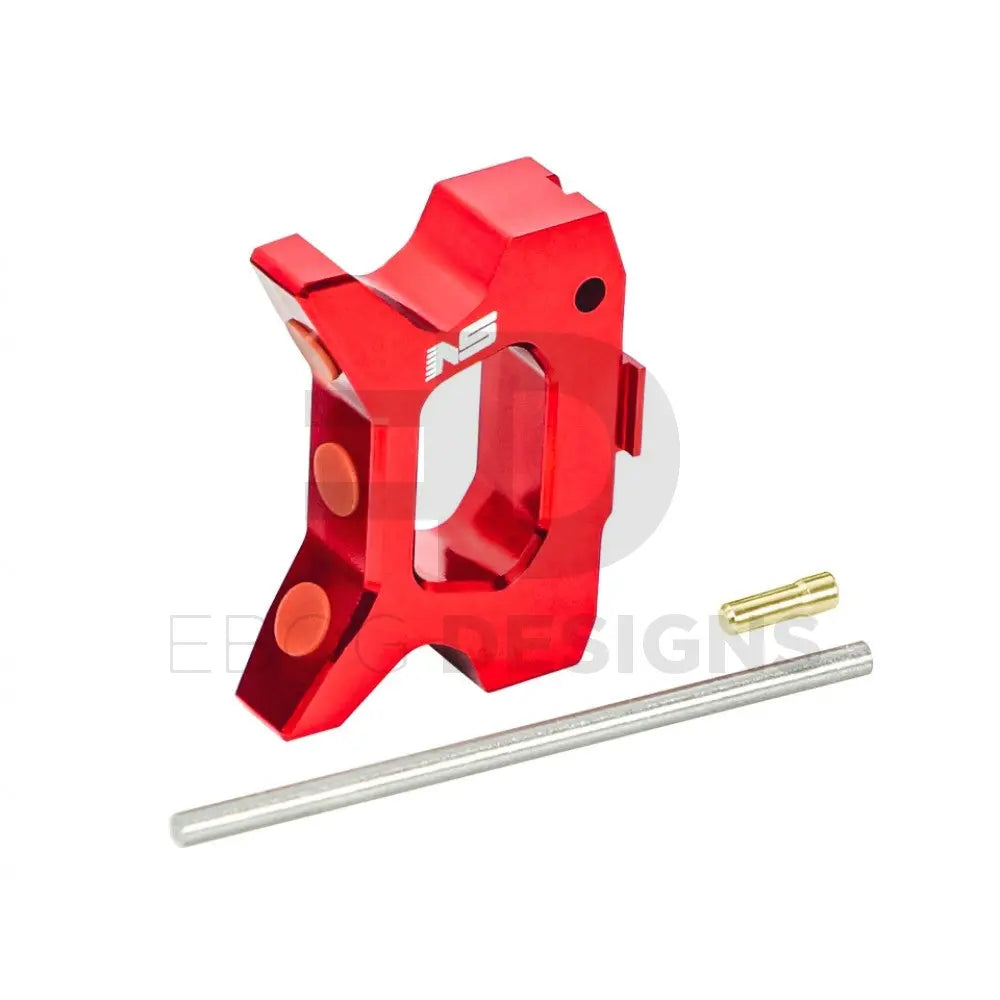 NexxSpeed Aluminium Speed Trigger (Style A) - Red NexxSpeed - Airsoft 