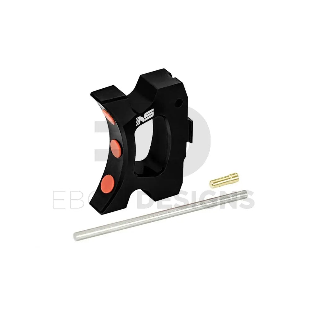 NexxSpeed Aluminium Speed Trigger (Style B) - Black NexxSpeed - Airsoft 