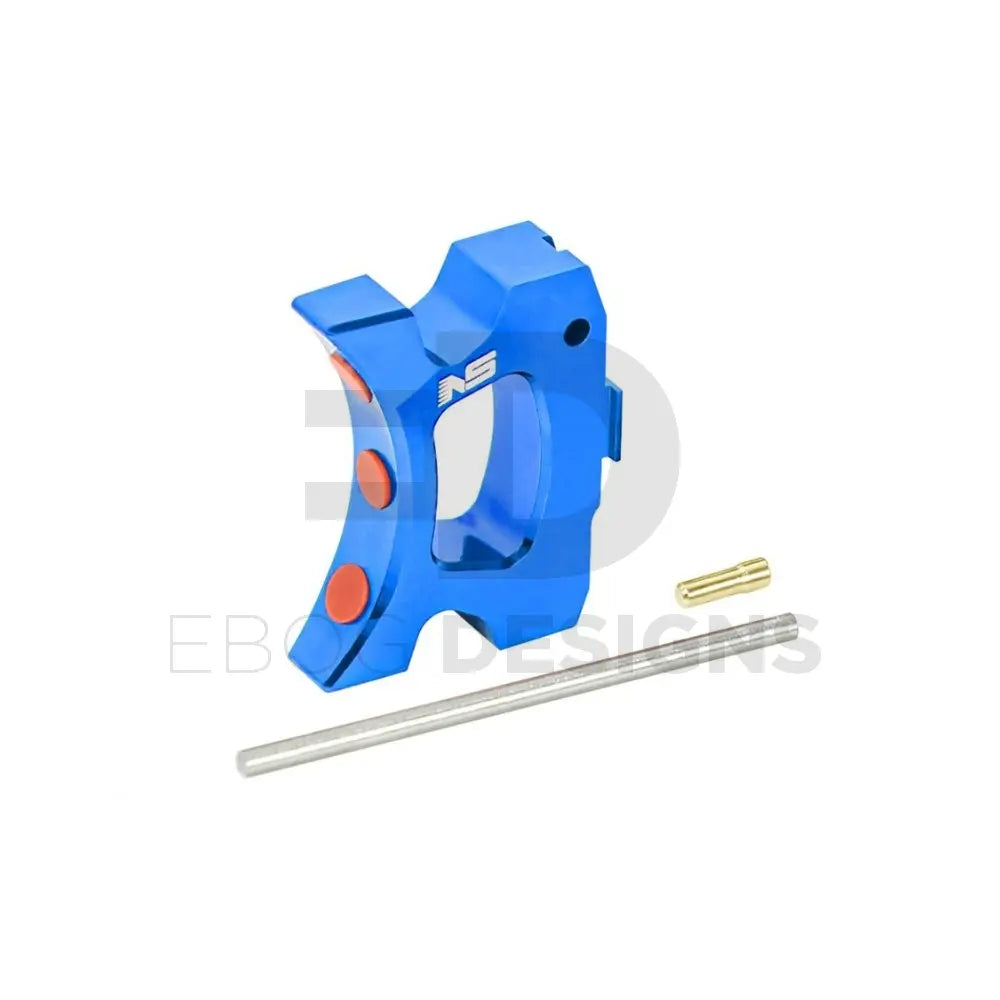 NexxSpeed Aluminium Speed Trigger (Style B) - Blue NexxSpeed - Airsoft 