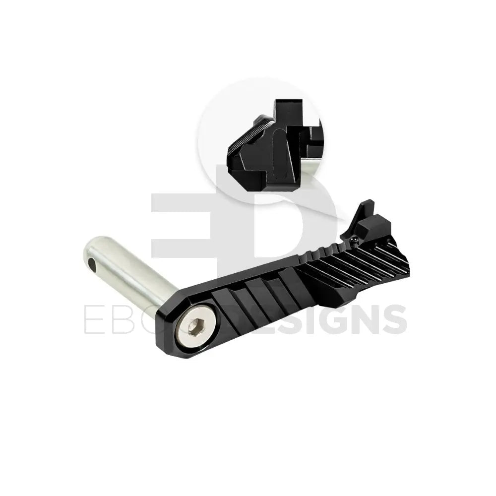 NexxSpeed CNC Aluminium Slide Catch - Black NexxSpeed - Airsoft 