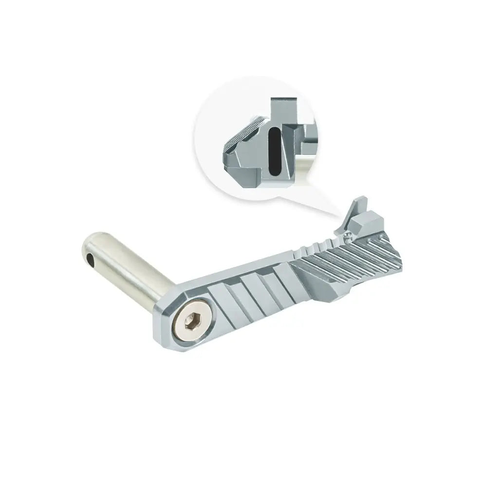 NexxSpeed CNC Aluminium Slide Catch - Grey NexxSpeed - Airsoft 