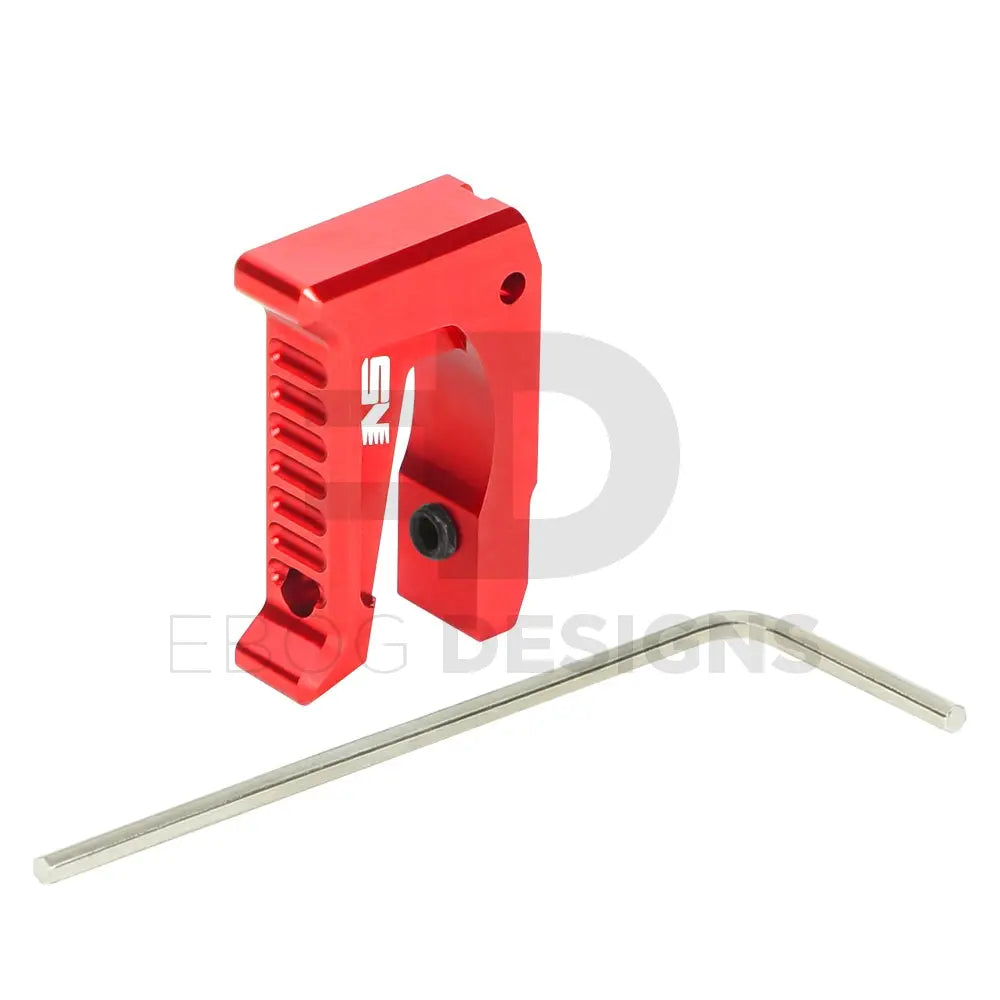 NexxSpeed CNC Aluminium Speed Trigger - Tokyo Marui Hi-CAPA 4.3 / 5.1 / Gold Match / 1911 - Red NexxSpeed - Airsoft 