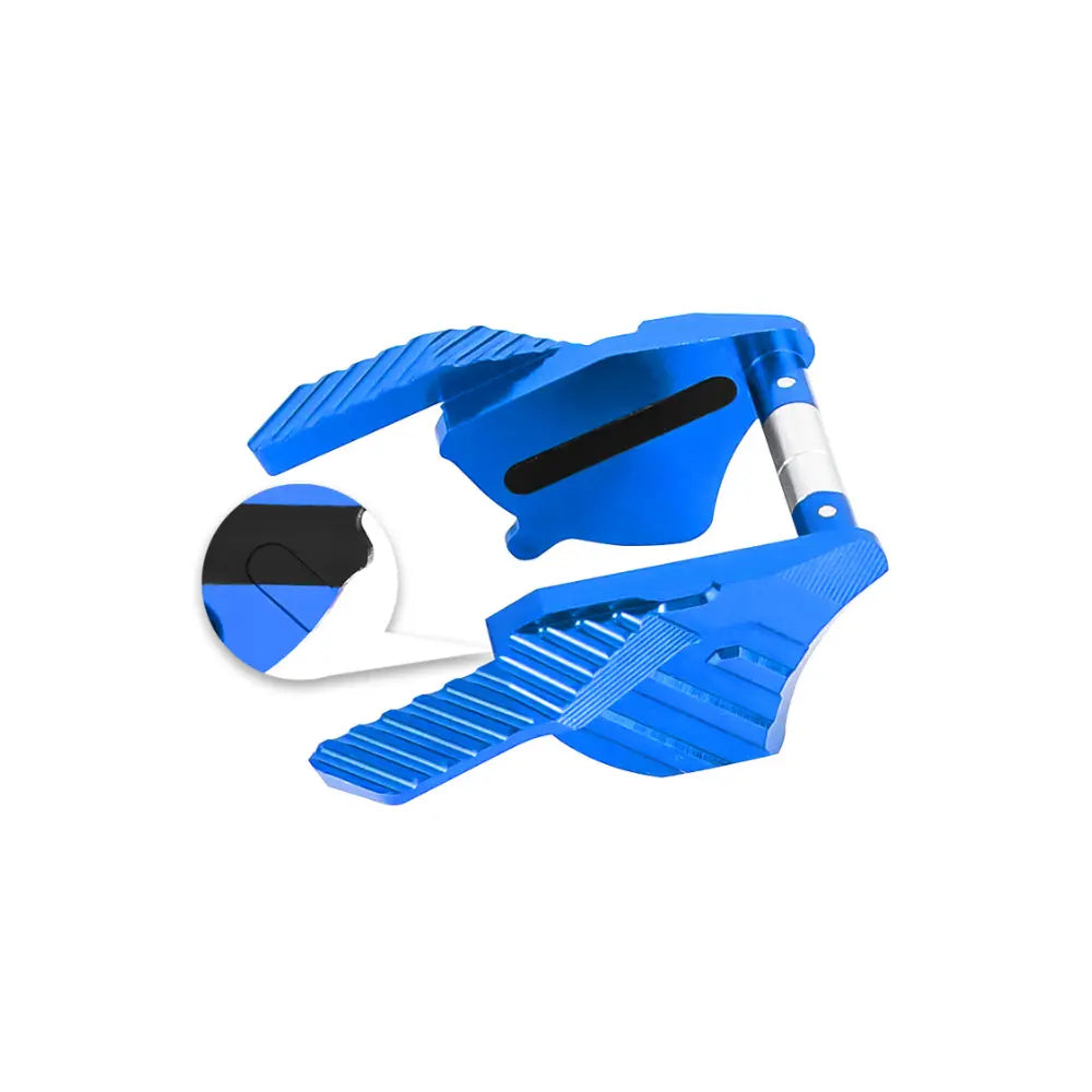 NexxSpeed CNC Aluminium Thumb Safeties - Blue NexxSpeed - Airsoft 