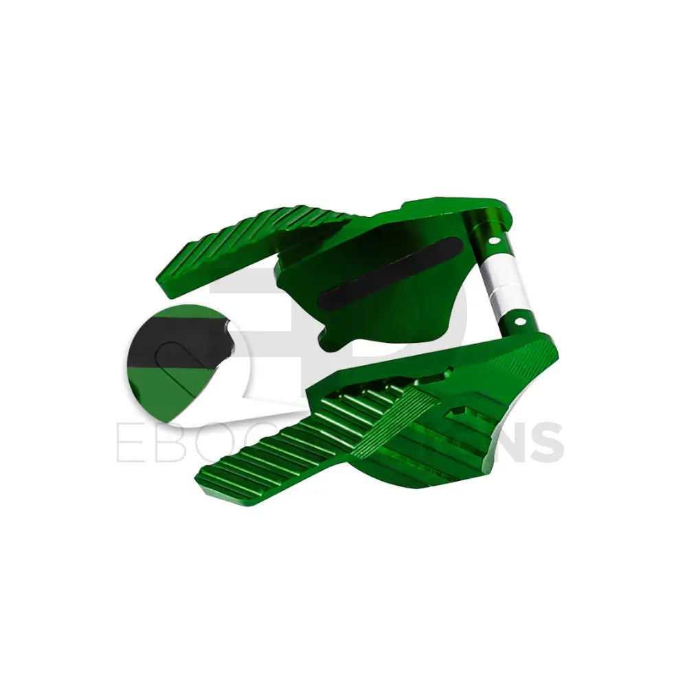 NexxSpeed CNC Aluminium Thumb Safeties - Green NexxSpeed - Airsoft 