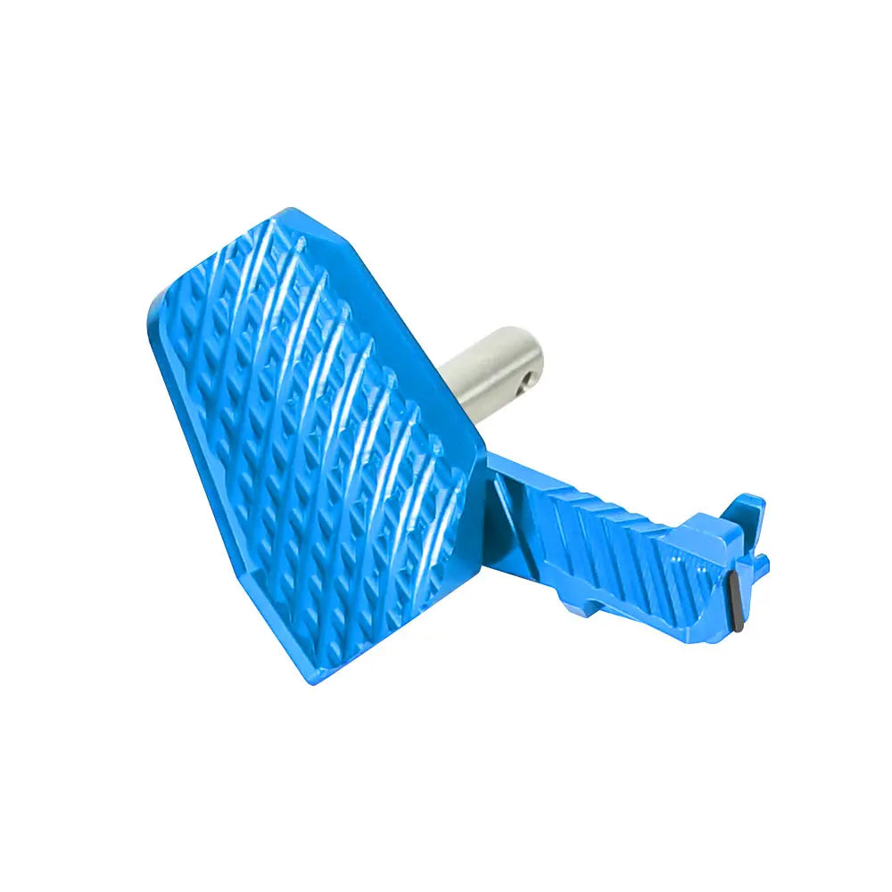 NexxSpeed CNC Aluminum Slide Stop w/ Thumb Rest LEFT - TM Hi-CAPA 4.3 / 5.1 / Gold Match - Blue NexxSpeed - Airsoft 