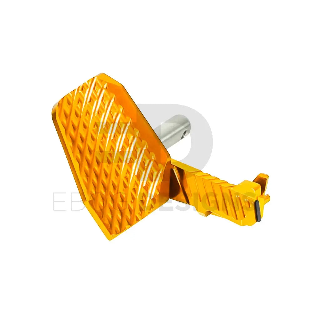 NexxSpeed CNC Aluminum Slide Stop w/ Thumb Rest LEFT - TM Hi-CAPA 4.3 / 5.1 / Gold Match - Gold NexxSpeed - Airsoft 
