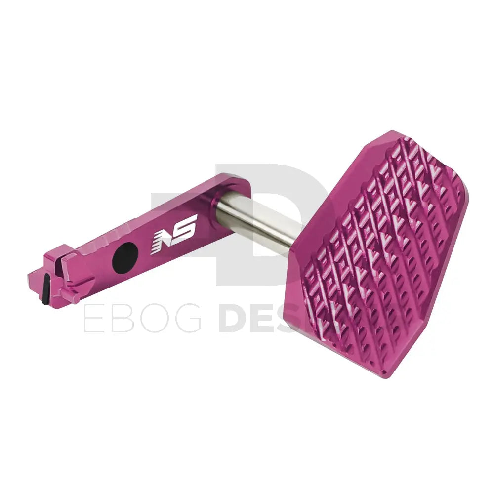 NexxSpeed CNC Aluminum Slide Stop w/ Thumb Rest RIGHT - TM Hi-CAPA 4.3 / 5.1 / Gold Match - Purple NexxSpeed - Airsoft 