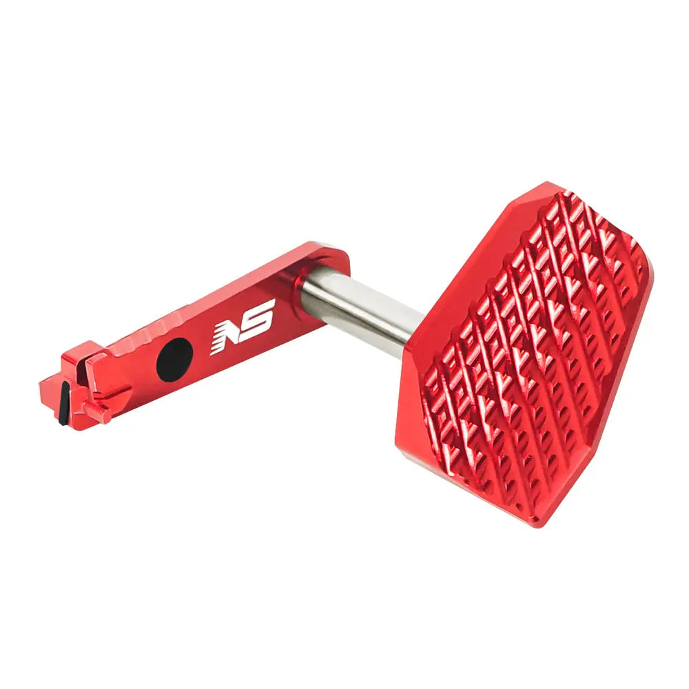 NexxSpeed CNC Aluminum Slide Stop w/ Thumb Rest RIGHT - TM Hi-CAPA 4.3 / 5.1 / Gold Match - Red NexxSpeed - Airsoft 