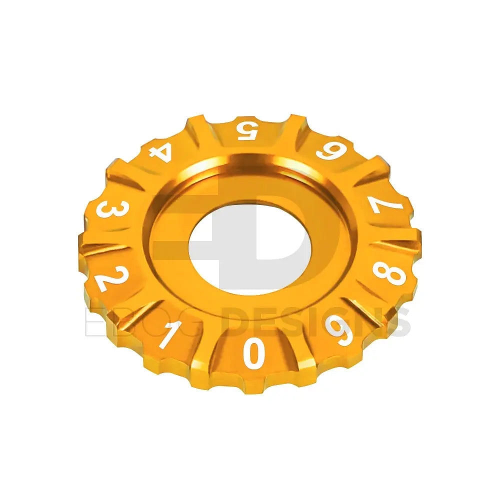 Nexxspeed Adjustment Wheel (For NexxSpeed Hopup Chamber AAP-01/C) - Gold NexxSpeed - Airsoft 