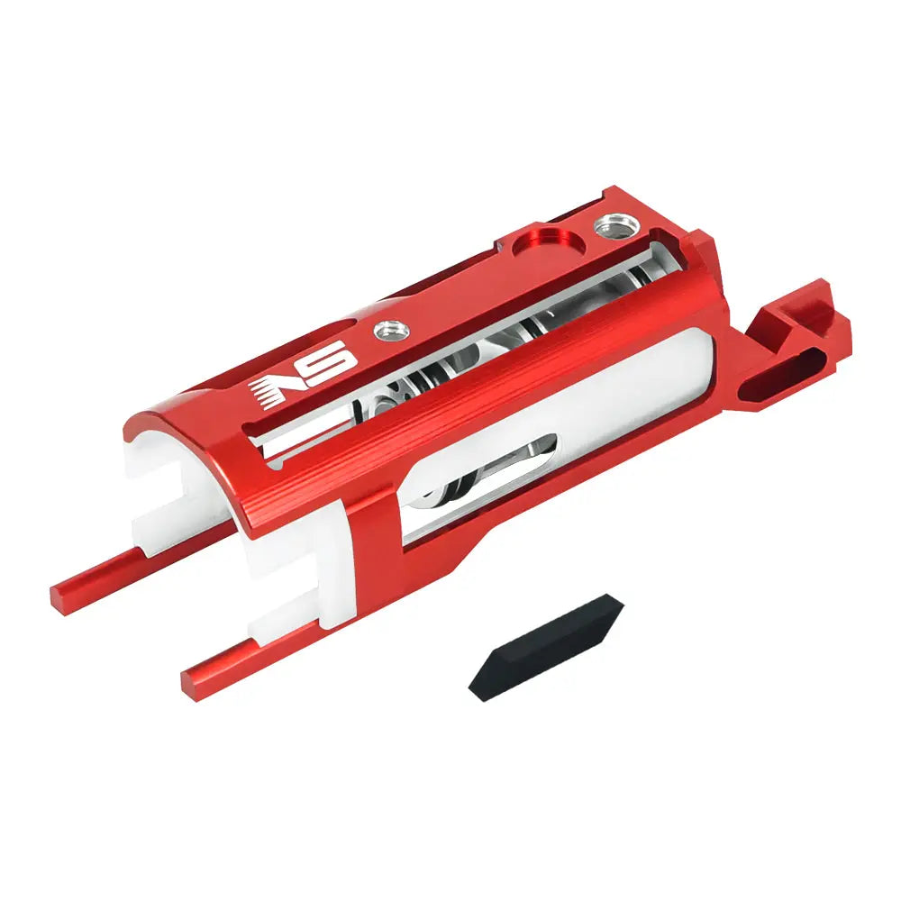 Nexxspeed CNC 7075 Aluminium Blowback Unit - Tokyo Marui Hi-CAPA 4.3 / 5.1 / Gold Match - Red NexxSpeed - Airsoft 