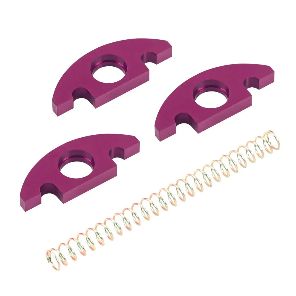 Nexxspeed CNC Aluminium Short Stroke Buffer & 140% Nozzle Spring AAP-01/C - Purple NexxSpeed - Airsoft 