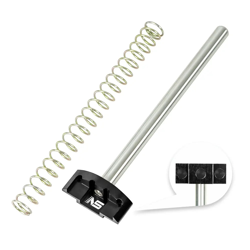 Nexxspeed CNC Aluminium / Stainless Steel Guide Rod & 120% Recoil Spring AAP-01/C - Black NexxSpeed - Airsoft 