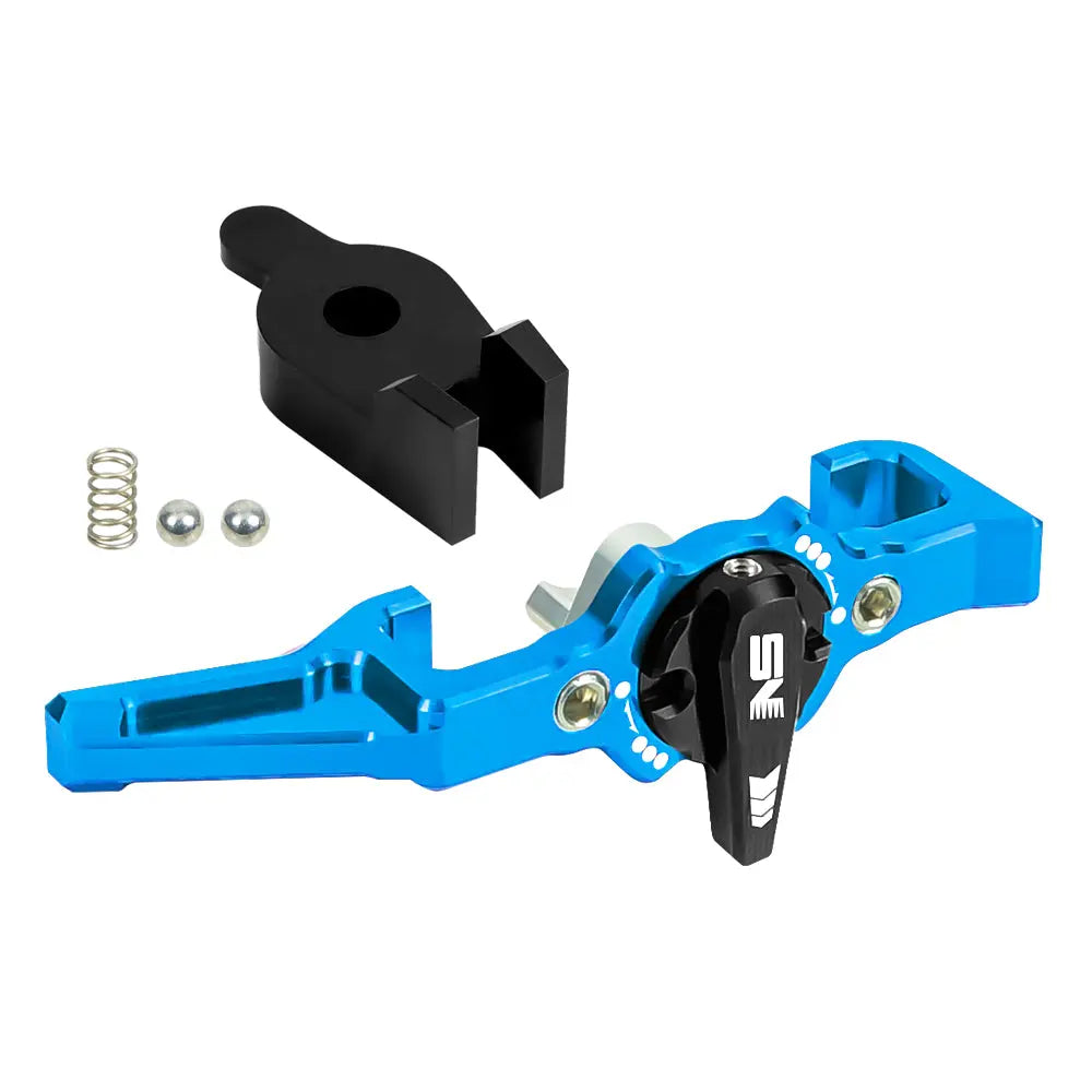 Nexxspeed CNC Lightweight Selector Switch Charging Handle Kit AAP-01/C - Blue NexxSpeed - Airsoft 