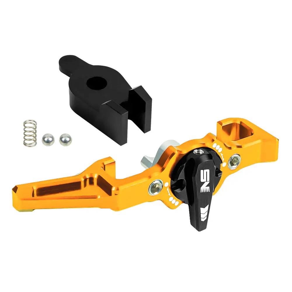 Nexxspeed CNC Lightweight Selector Switch Charging Handle Kit AAP-01/C - Gold NexxSpeed - Airsoft 