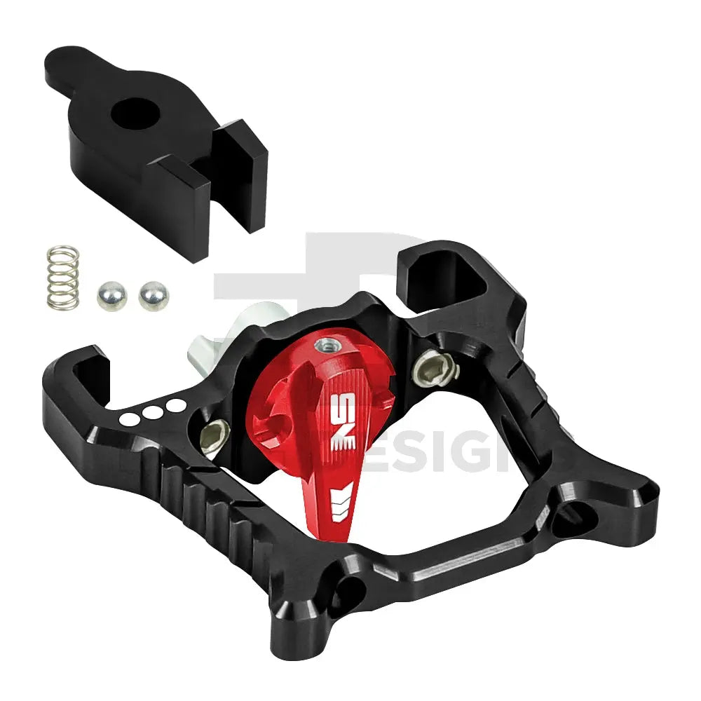 Nexxspeed CNC Lightweight Selector Switch Charging Ring Kit AAP-01/C - Black NexxSpeed - Airsoft 