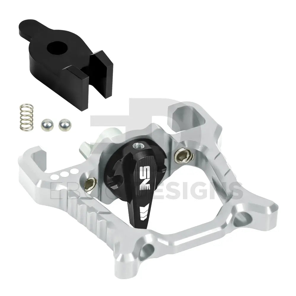 Nexxspeed CNC Lightweight Selector Switch Charging Ring Kit AAP-01/C - Silver NexxSpeed - Airsoft 