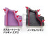 Nine Ball enhanced magazine lip seal comparison diagram, the purple aero gas-route seal versus the standard black packing