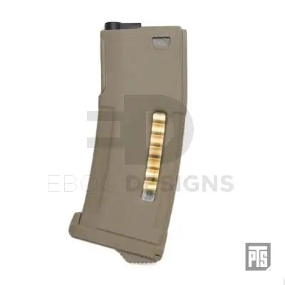 PTS EPM Magazine for AEG (150 rounds) - Tan Ebog Designs - Airsoft 
